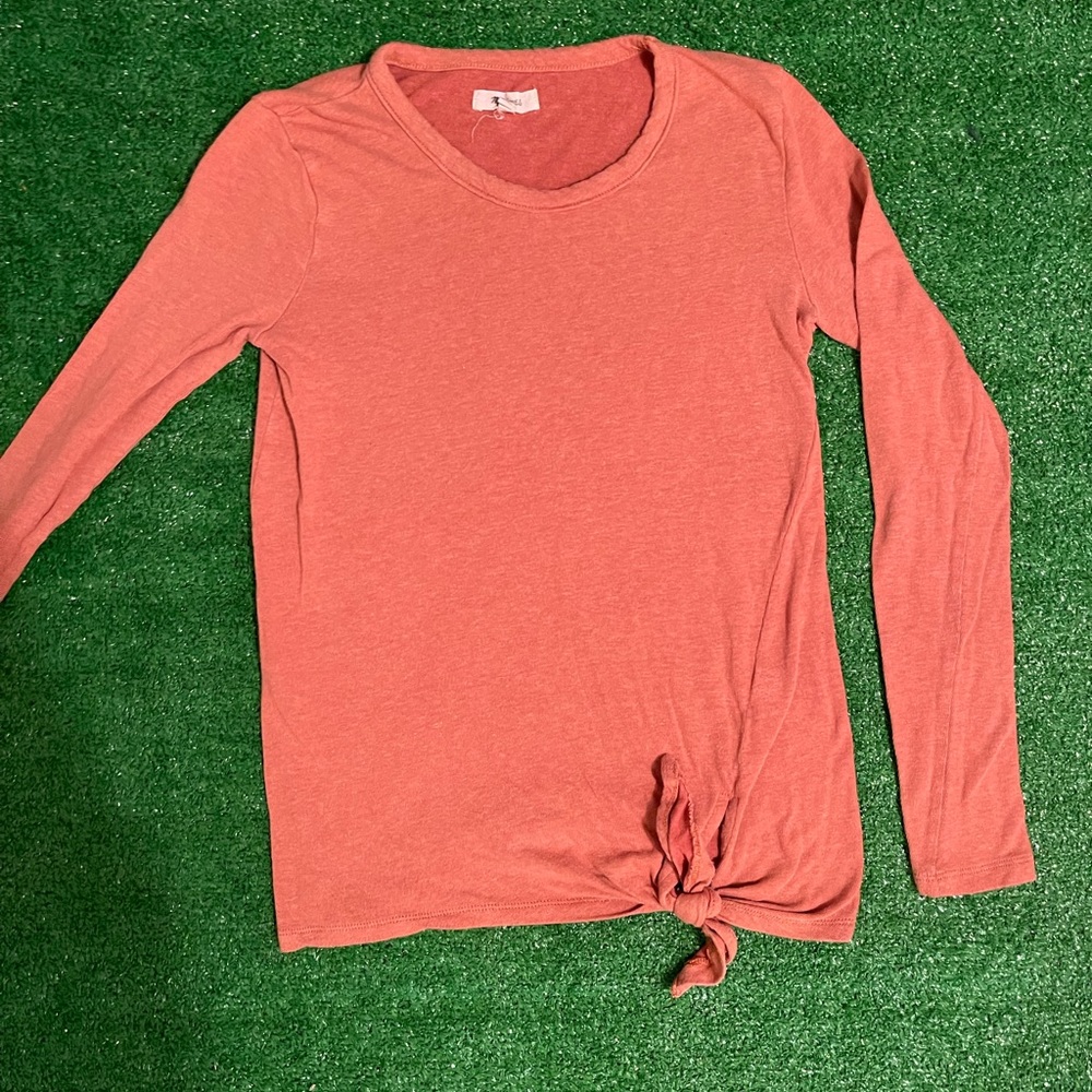 MADEWELL SOUNDCHECK SIDE TIE TOP